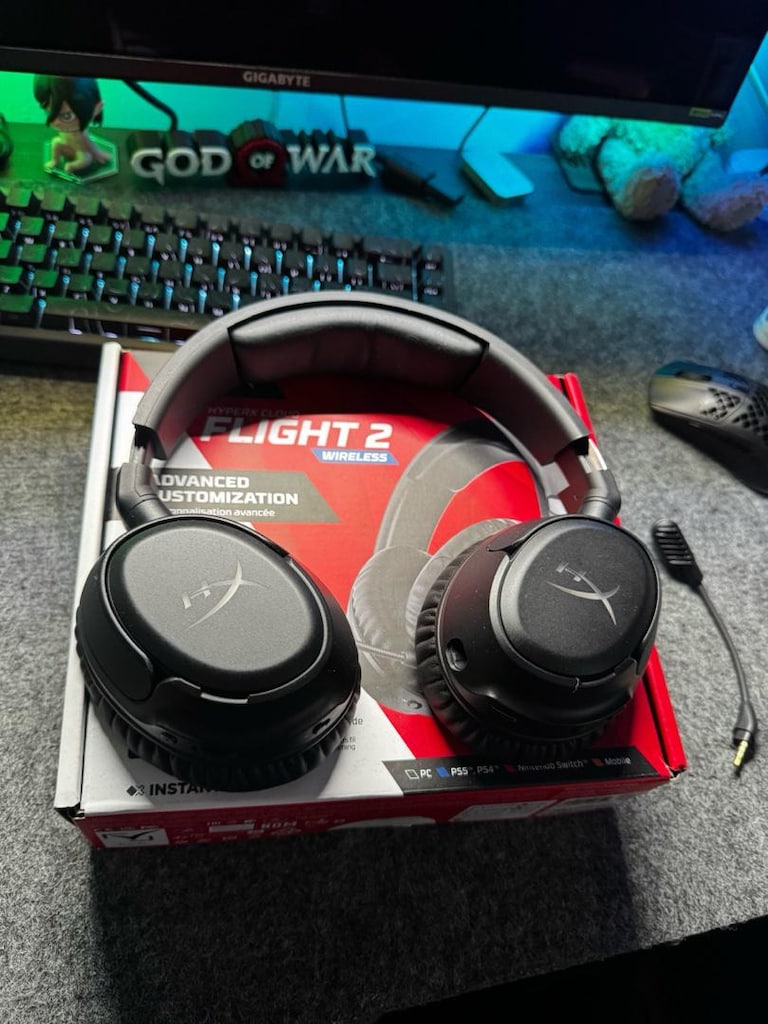 HyperX cloud flight 2 wireless gaming kulaklık - 4
