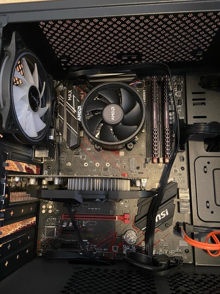 Amd Reyzen 5 2600, 16 GB Ram, 500 Gb m2, GTX 1050 Ti Oyuncu PC - 2