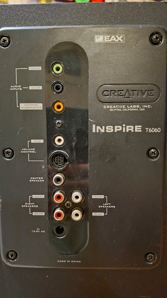 Creative 5+1 İnspire T6060 Surround Ses Sistemi - 9