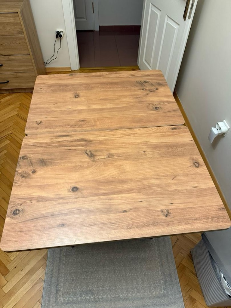 Ahşap Görünümlü Açılır Masalı ve Sandıklı Orta Sehpa - 3