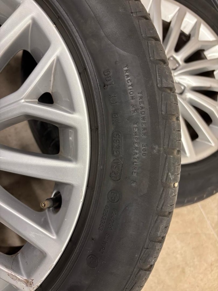 Audi A3 Orjinal Çelik Jant Lastik ve Amörtüzör - 8