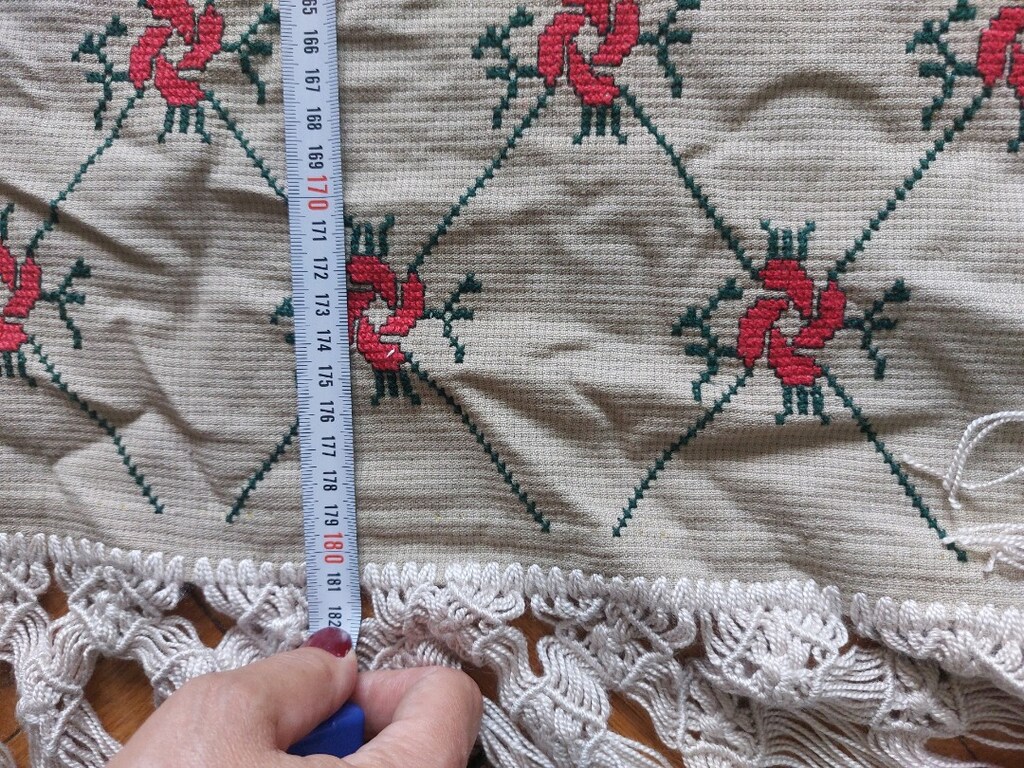 ETAMIN EL İŞİ MASA ÖRTÜSÜ - 5