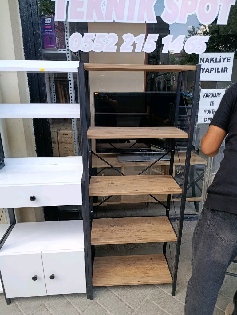 KİTAPLIK SIFIR ÜRÜN 30x60x150 - 3