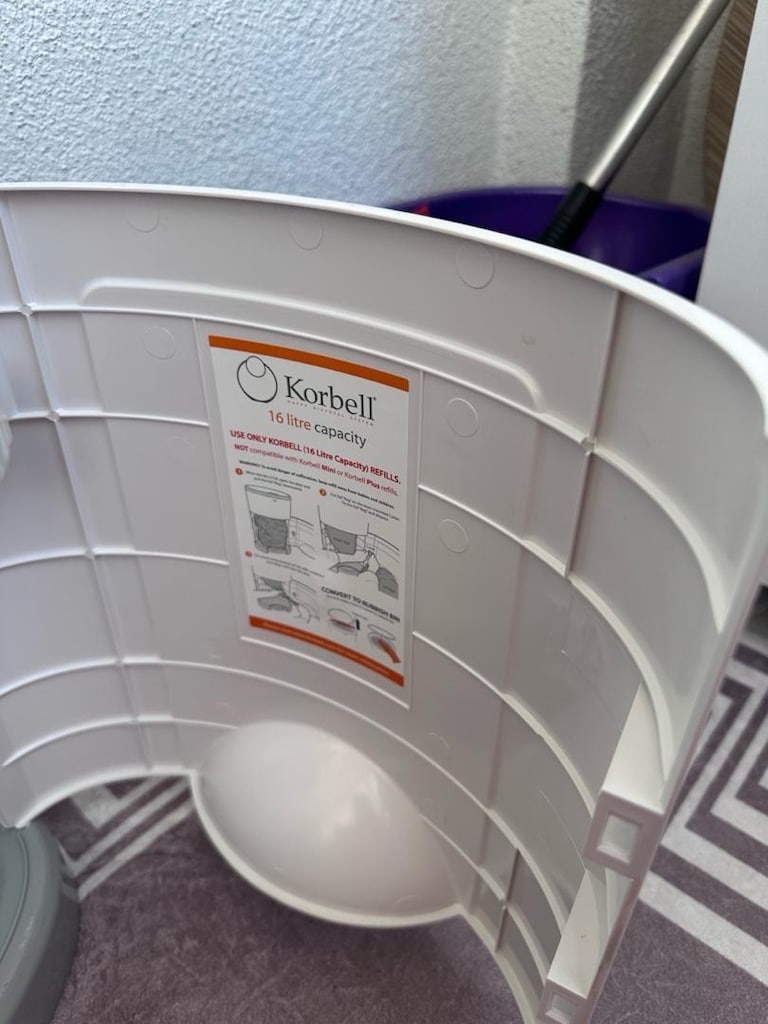 korbell çöp kovası poşetiyle - 6