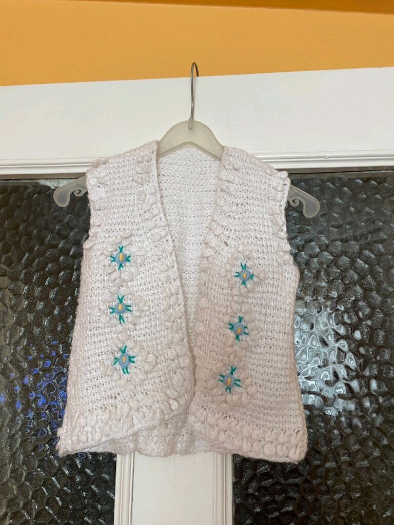 Örgü Bebek Battaniyesi Ve Giysi Seti - 9