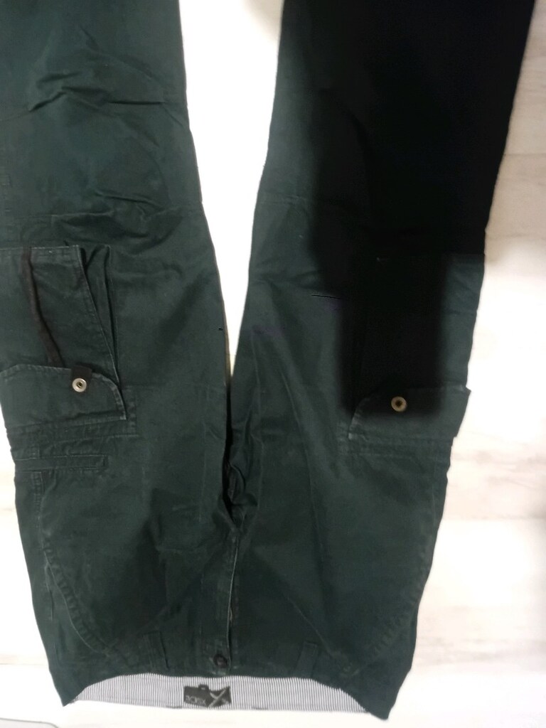 XSİDE Kanvas lacivert keten pantolon