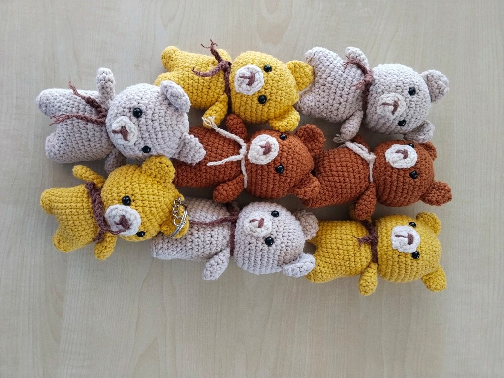 ayıcık anahtarlık - 3