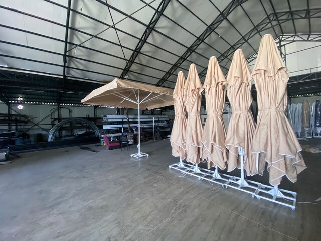 400x400x8 Lüks Cafe Restoran Şemsiyesi Fabrikadan