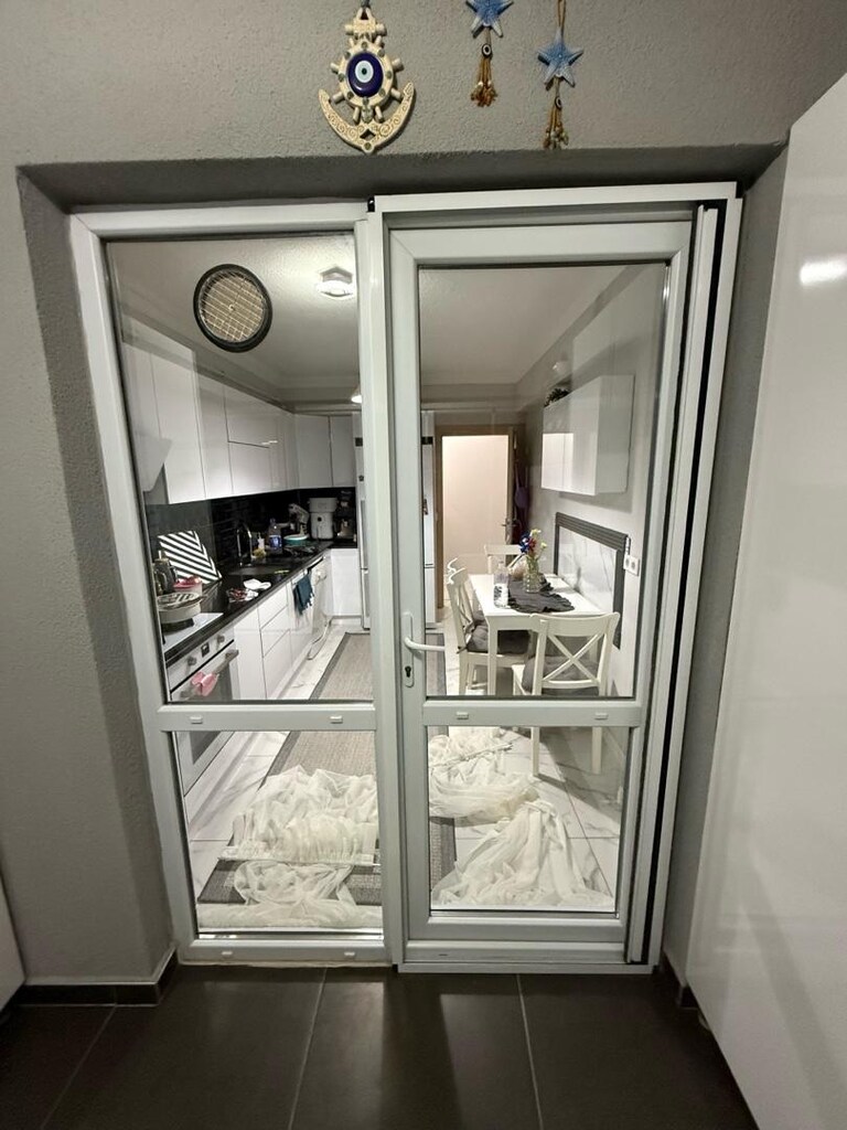 MUTFAK BALKON KAPISI KOMPLE FIRATPEN MARKA2.20 boy 160 en - 2