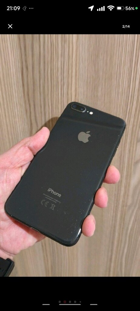 İPHONE 8+PLUS 64GB PİL 100 HET AKSANI ÇALIŞIYOR TERTEMİZ SORUNSUZ - 2