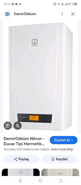 ikinci el çalışır kombi