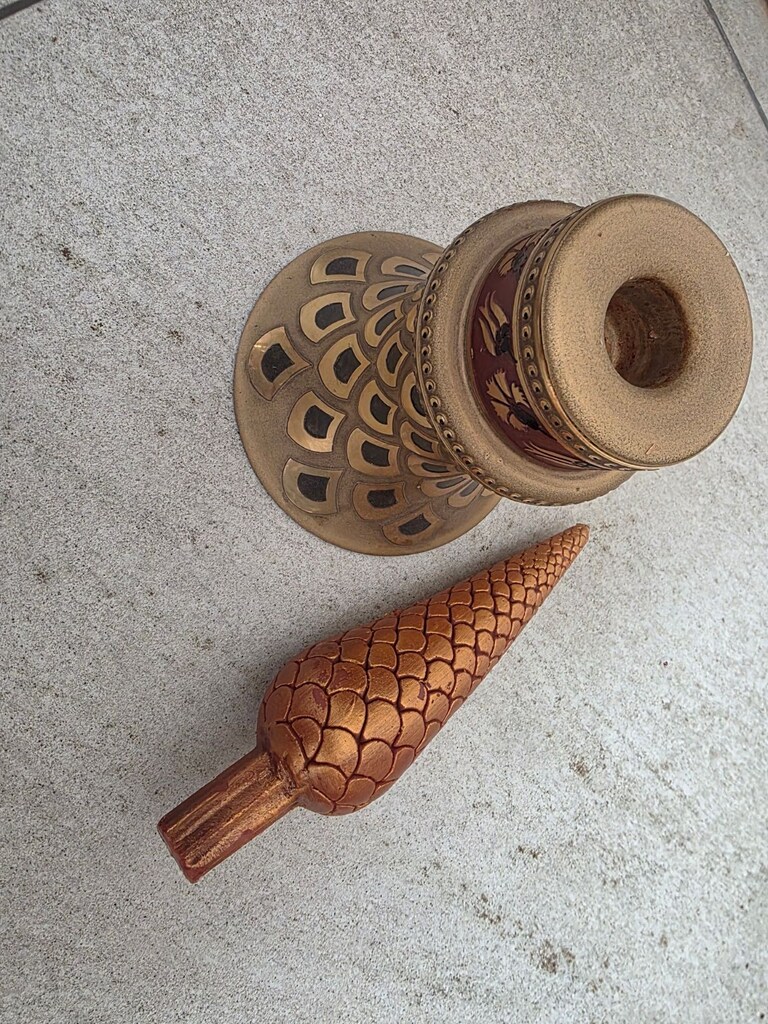 El yapımı PAŞABAHÇE özel seri şamdan ve mum - 3
