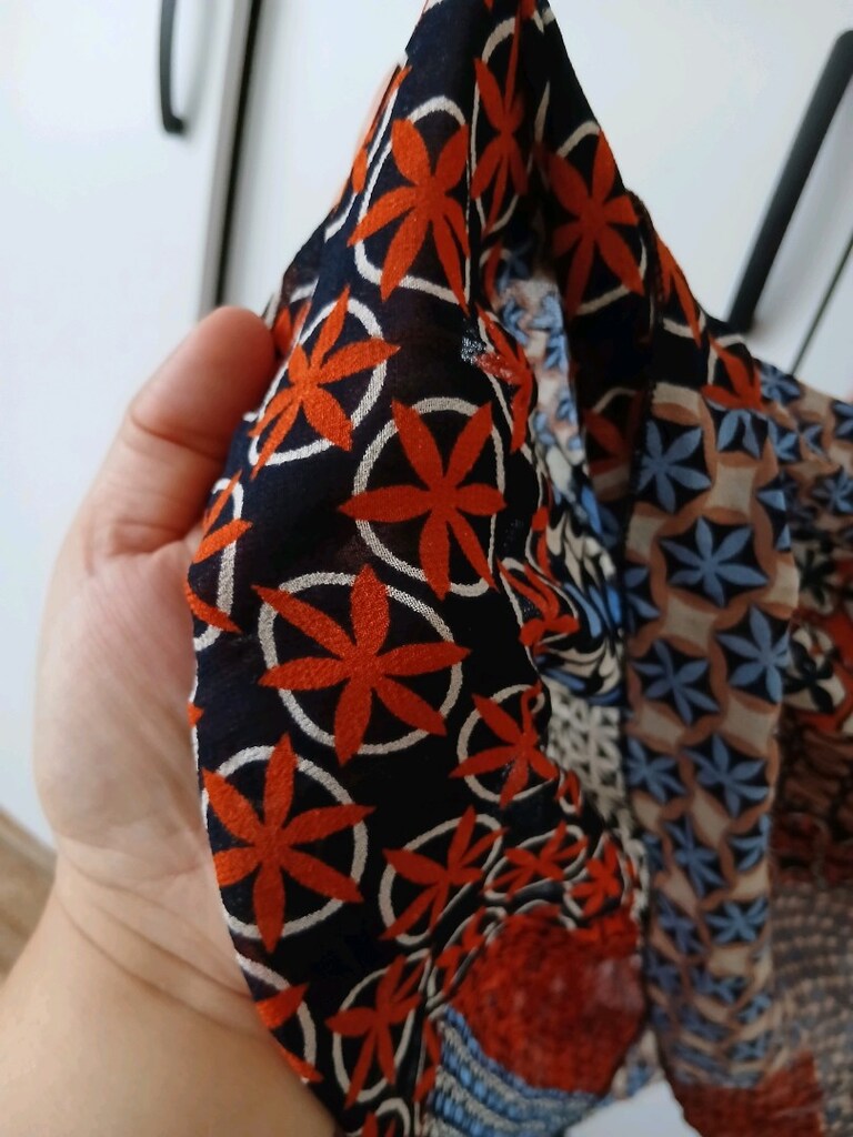 Kadın Çok Desenli Ayarlanabilir İnce Askılı Şifon Elbise (M Beden) - 6