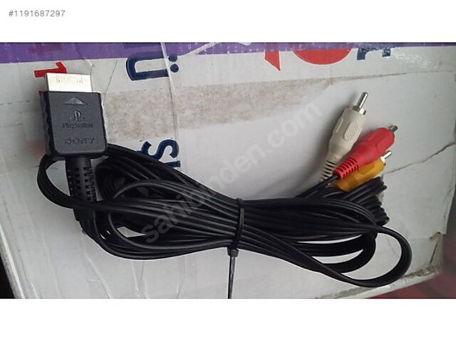 orjinal ps1 ps2 ps3 uyumlu av kablo