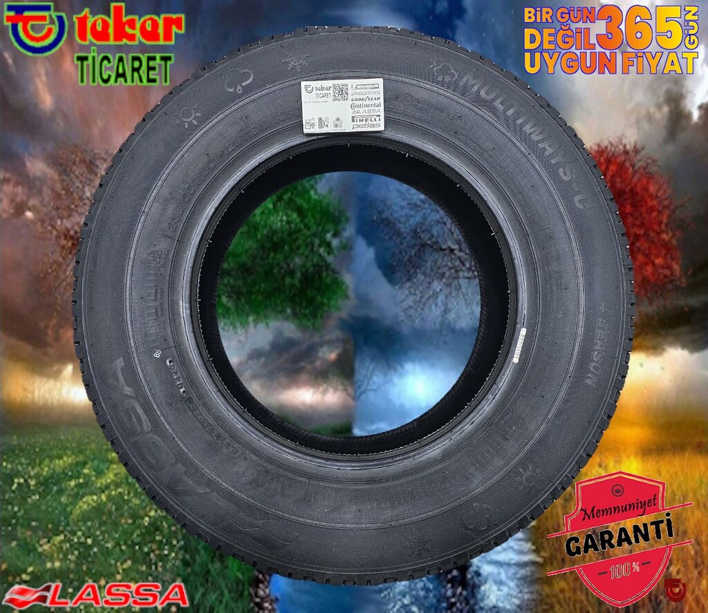 235 65 16 Lassa Multiways C#4mevsim kışlık #Teker Ticaret üt2026 - 2