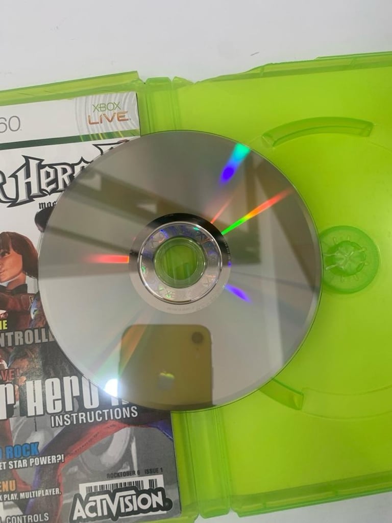 gutiar hero 2 xbox 360 orjinal 2. el oyun cd dvd - 3
