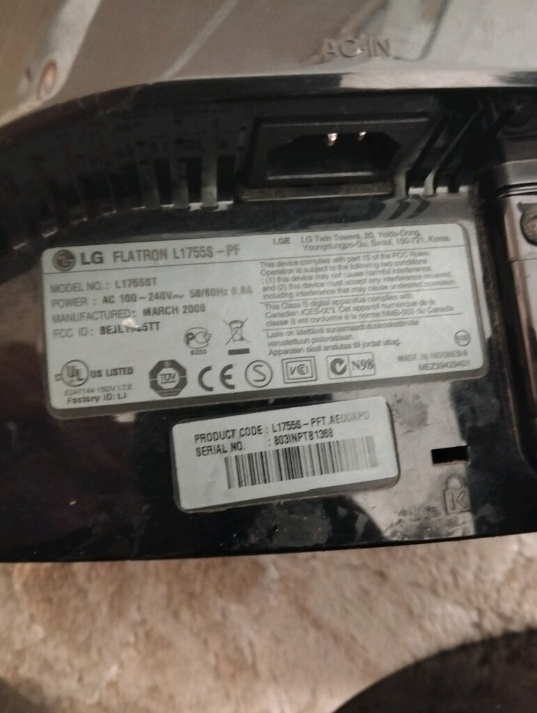 LG monitör - 2