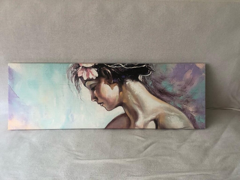 30*90 cm KANVAS TABLO ,ÜSKÜDAR , detay açıklamada yazılı - 3