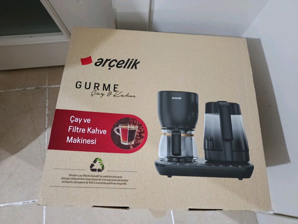 ARÇELİK GURME ÇAY VE FİLTRE KAHVE MAKİNESİ