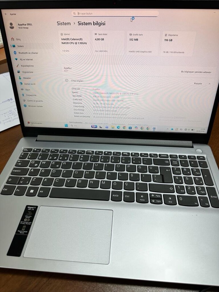 Lenovo ideapad 1 notebook - 3