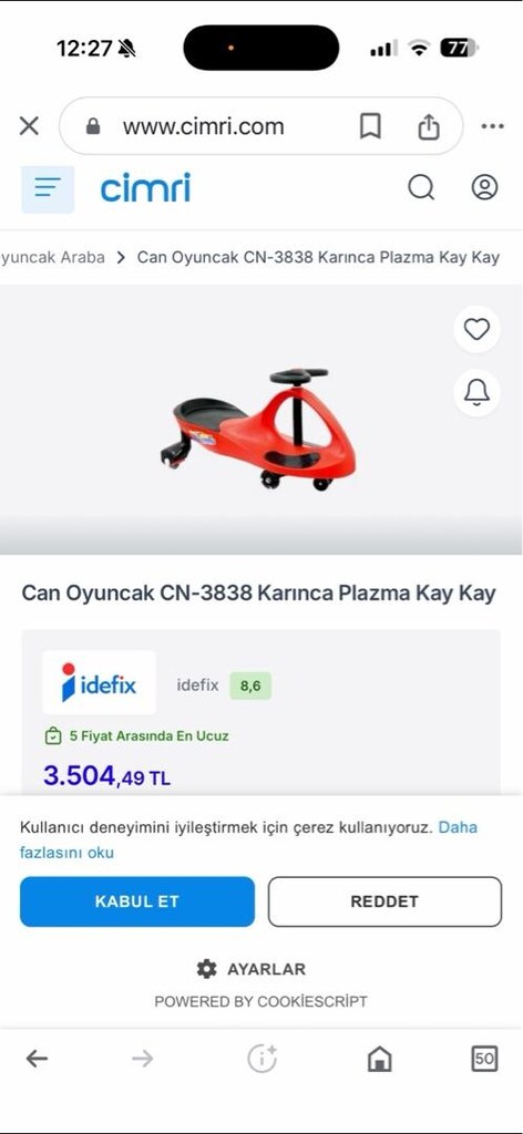 swing car - karınca kaykay - 3