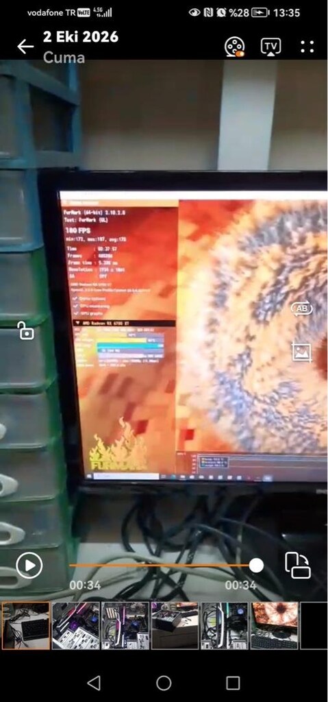Asus Tuf RX6700XT ÖÇ EKRAN KARTI - 8