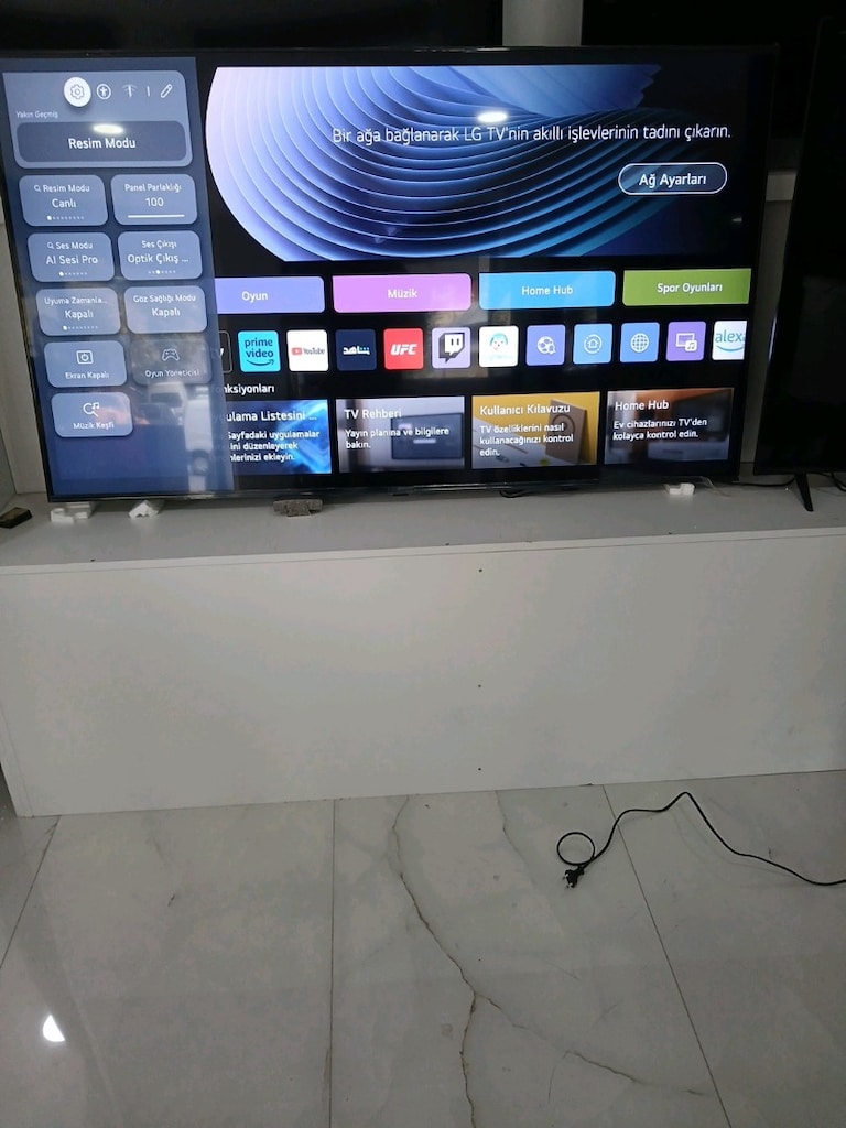 65 UR 91006LA LG 4K ULTRA HD YENİ SÜRÜM WEBOS SMART TV UYDU ALICILI - 6