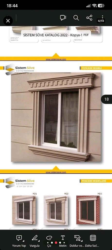 dış cephe söve ekipmanları - 6