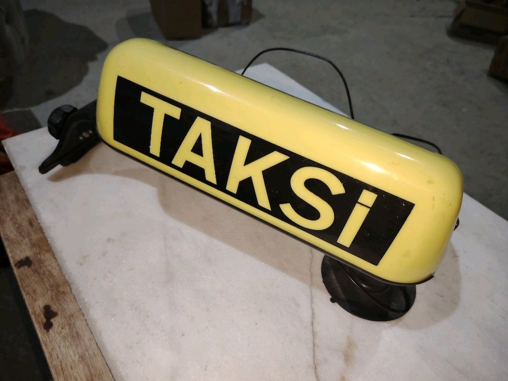 Taksi ışıklı levha - 2