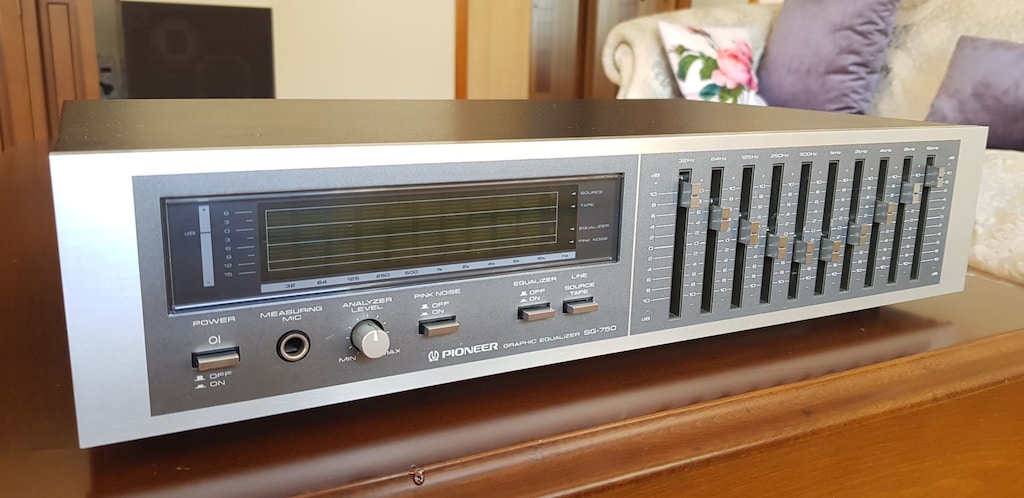 PIONEER SG-750 EKOLAYZER. AMBALAJ TEMİZLİKTE. EMSALSİZ. KUSURSUZ. - 11