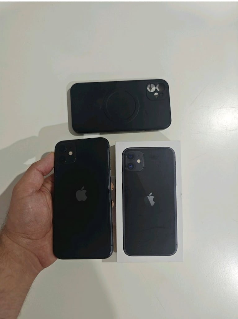 iPhone 11 128 GB kasa çizik darbe yok ekran deyisti pil 83 orninal - 2