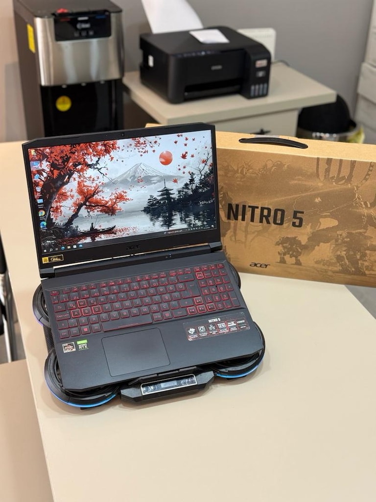 TERTEMİZ ACER NİTRO 5 GAMİNG LAPTOP RTX 3050 ~ AMD Ryzen 5 5600H - 4