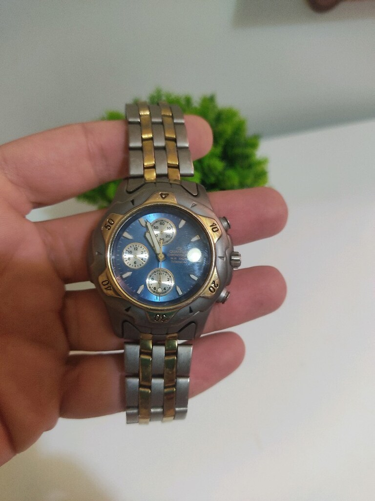 %100 Orjinal QUANTUM TITANIUM CHRONOGRAPH ERKEK SAAT - 2