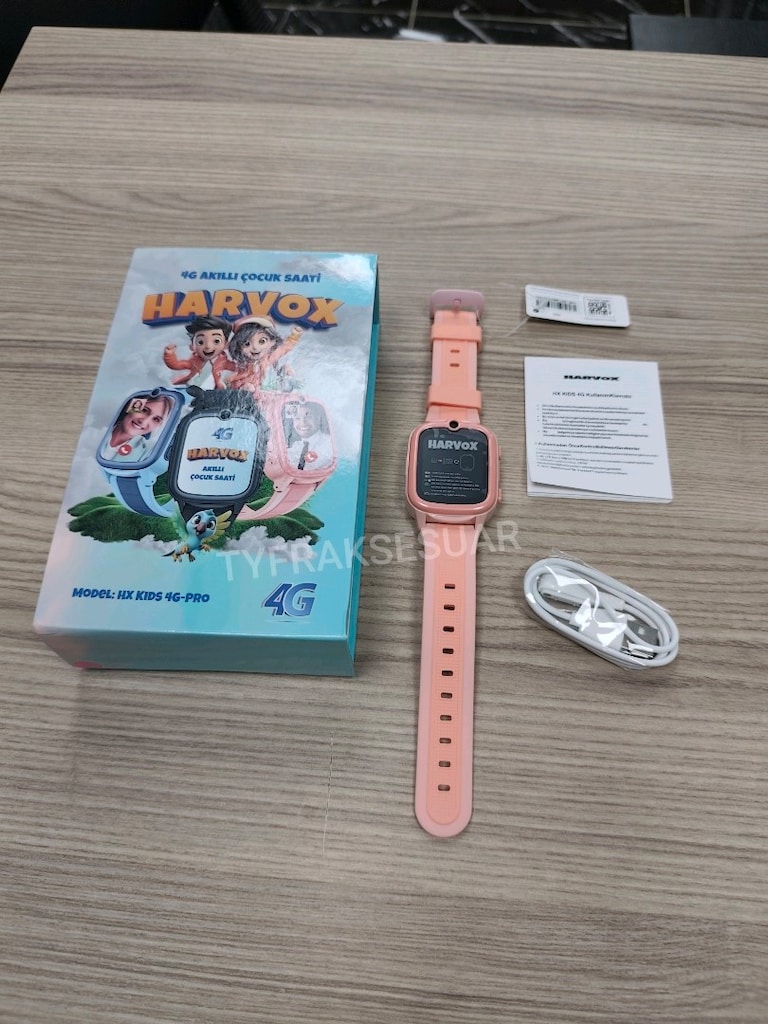 Harvox hx kids 4g pro btk kayıtlı sım kartlı akıllı çocuk saati - 3
