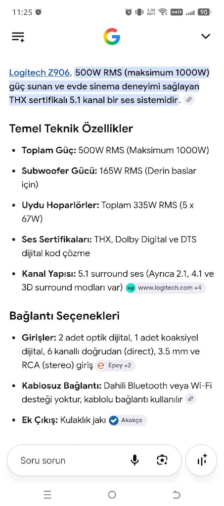 Logitech Z906 ses sistemi - 4