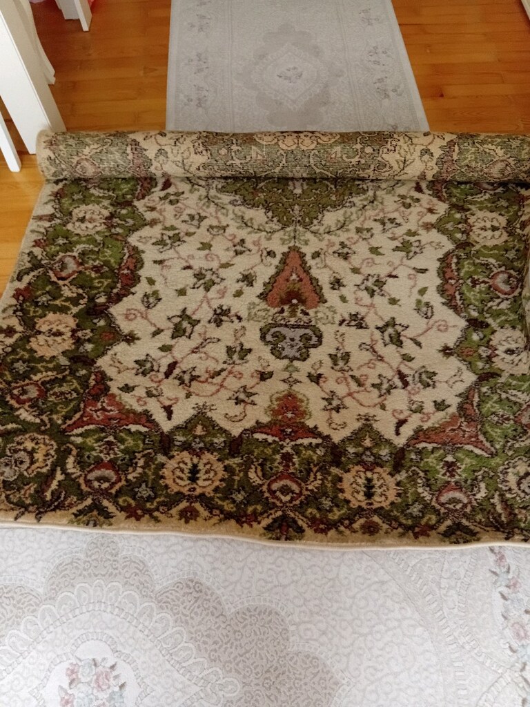 el dokunması yün halı - 2