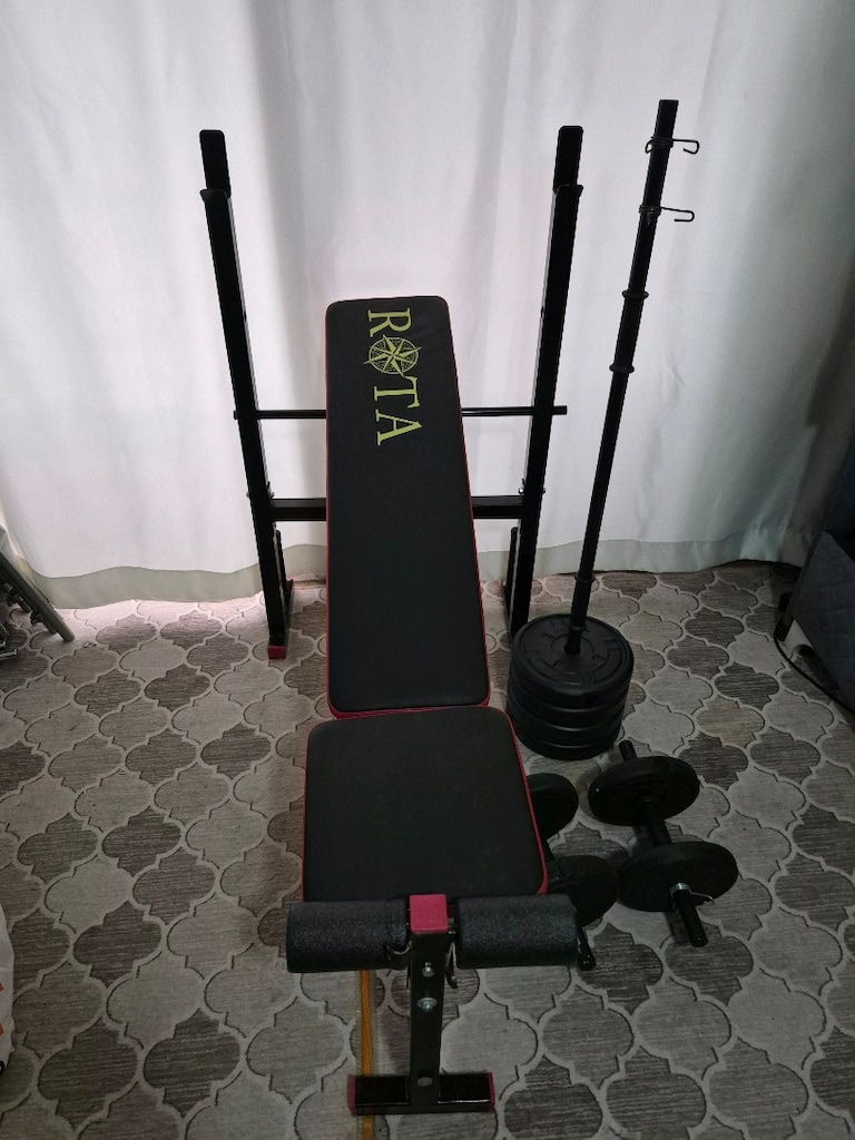 Bench sehpası ve 30 kg ağırlık seti - 2