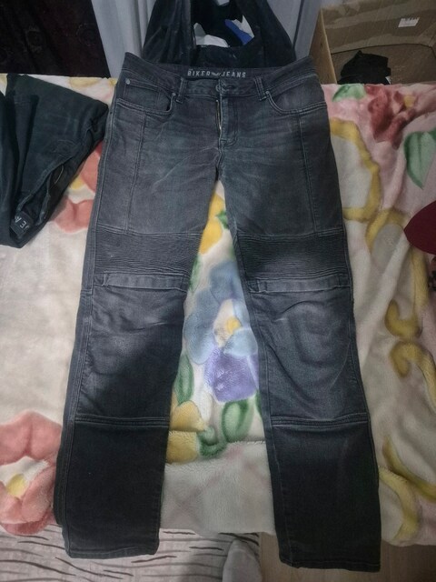 The Biker Jeans Korumalı Motosiklet Kot Pantolonu (36/34 - Temiz)