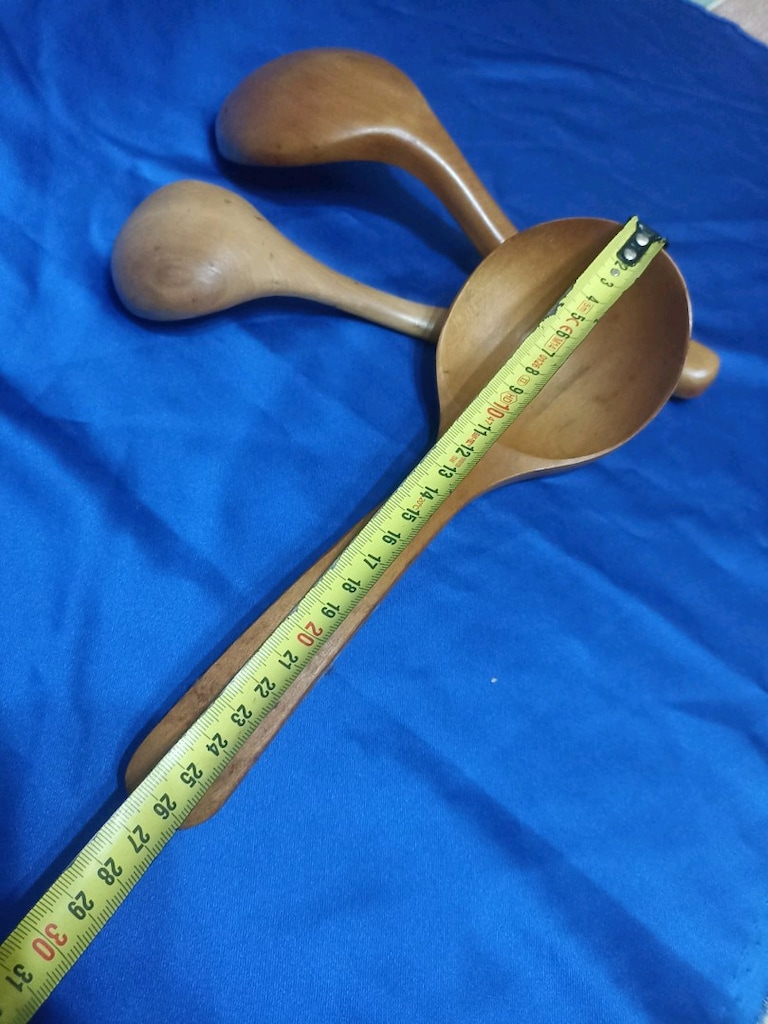 Ahşap tahta Kaşık 3 adet - 6