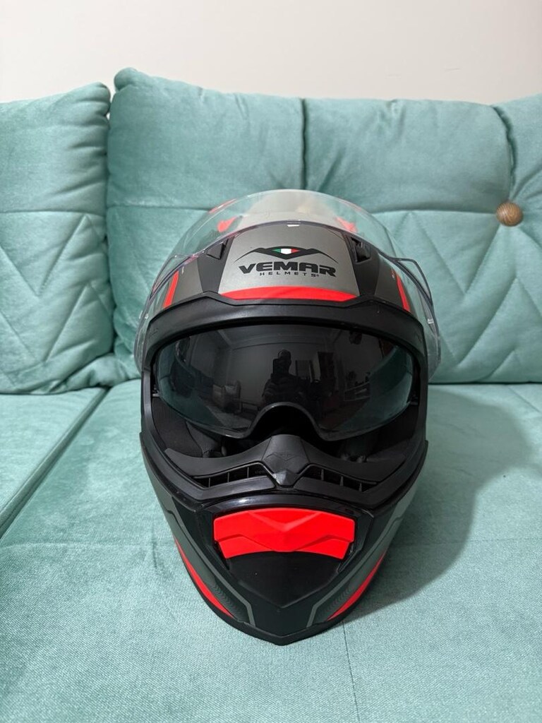 vemar zephir motorsiklet kaskı - 2