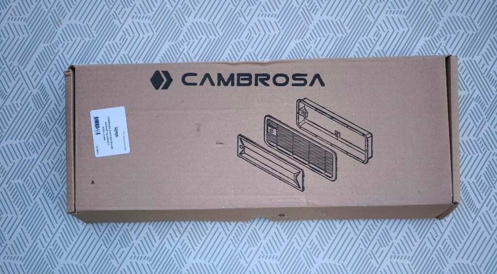 Cambrosa Kilitli Buzdolabı Menfezi – Kış Kapaklı / Siyah (Sıfır) - 4