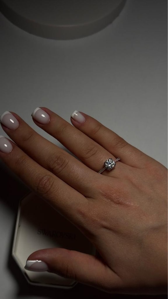 Swarovski tek taş yüzük — görsel 5/5