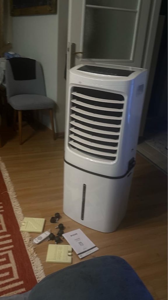 arçelik ac 8030 buharlı hava soğutucu 100 w kule tipi