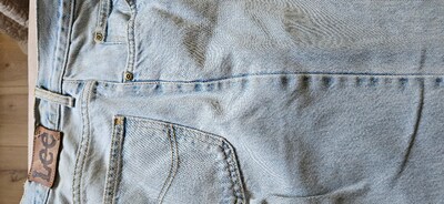 Lee erkek jean pantolon kullanılmadı