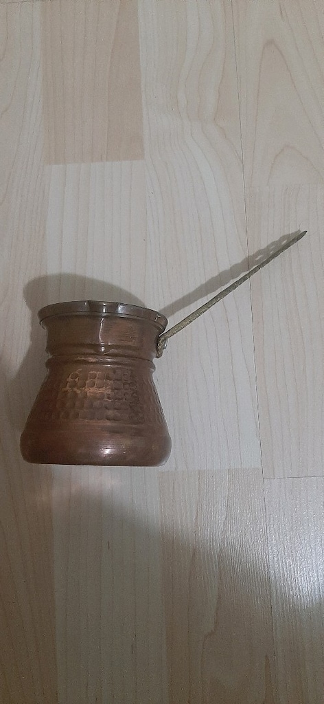 Kahramanmaraş Dövme Bakır Cezve - 2