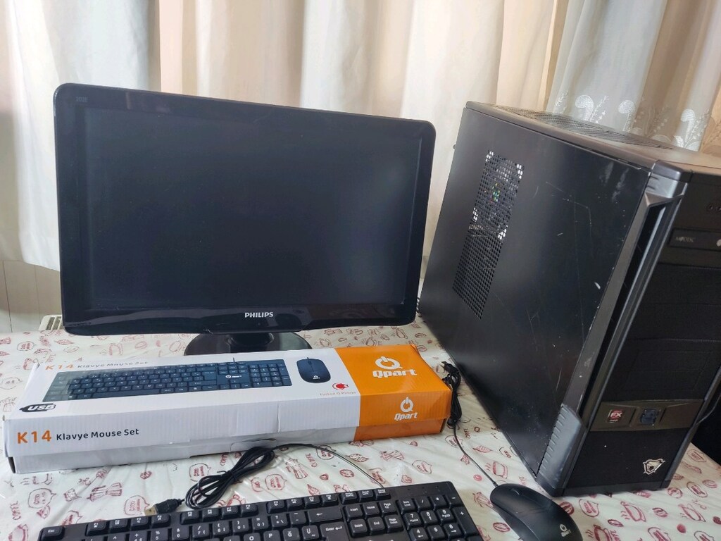 AMD 8320 4.20 işlemci 8+4 çekirdek 8gb ram performans 4 GB 128 bi - 7