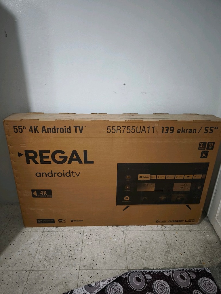 Satılık sıfır 3 yıl garantili 55 ekran Android tv - 2