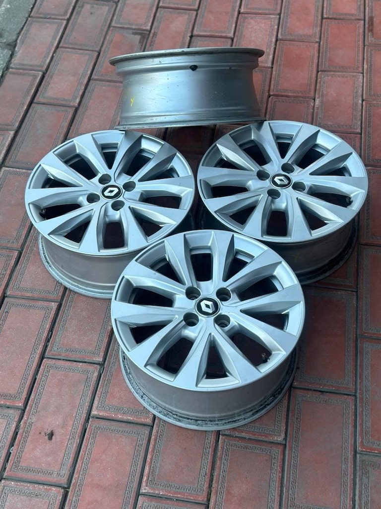 16 inç 4x100 orjinal clio jant takımı hatasız - 2