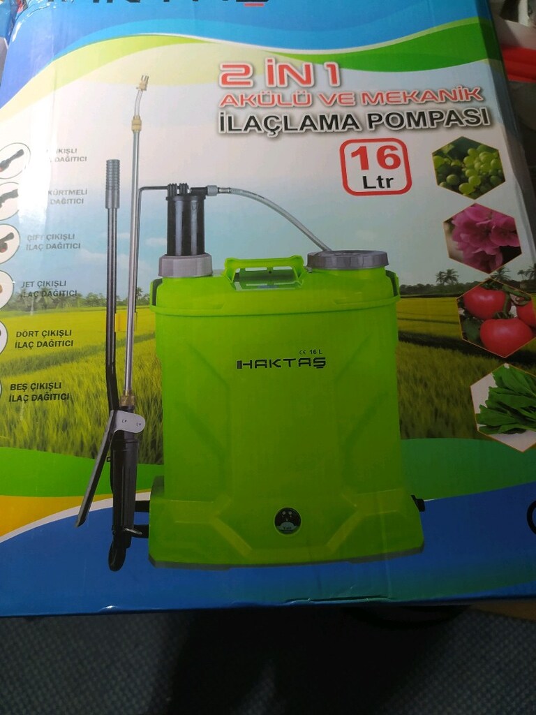 hem kollu hem akülü ilaçlama pompası 2200 TL son Kayıhan mah Denizli d - 4