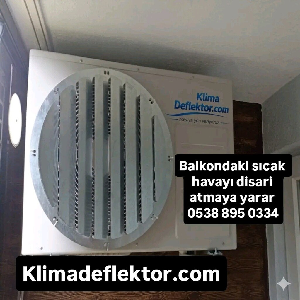 klima dıs unite yönlendirici deflektörü - 5